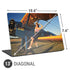 1940s Pin-Up On Stearman Biplane Universal Laptop 13in (10.6 x 7.6in) Skin